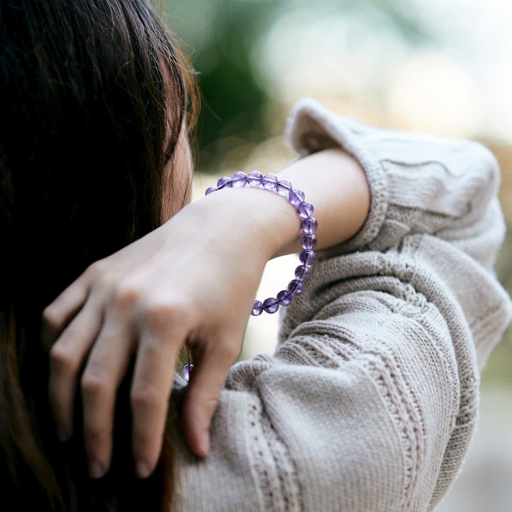Bracelet Améthyste : calme & intuition - Image 6