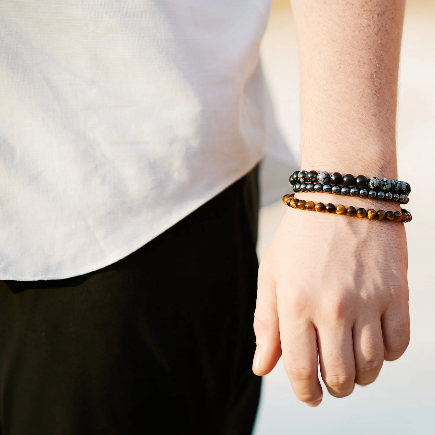 Bracelet Œil de Tigre : courage & décision - Image 5