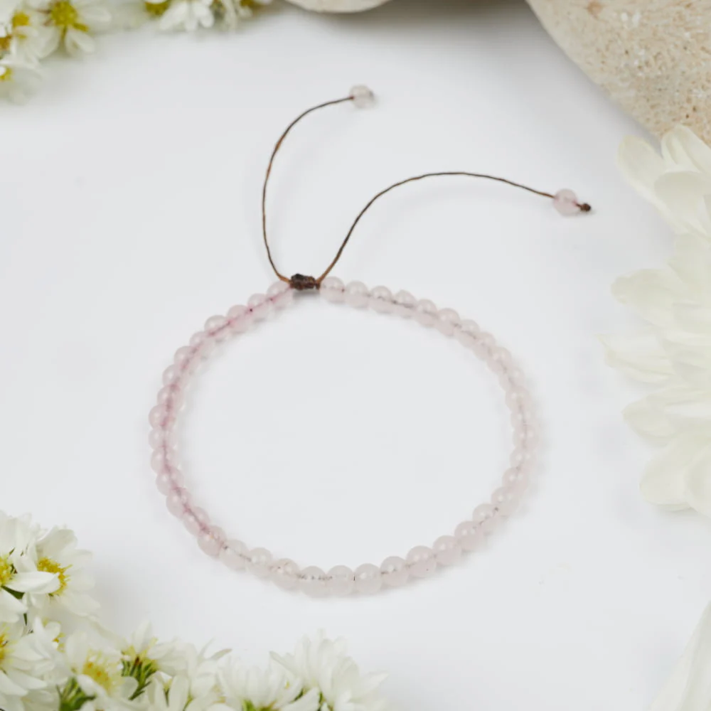 Bracelet Quartz Rose : douceur & amour de soi - Image 4