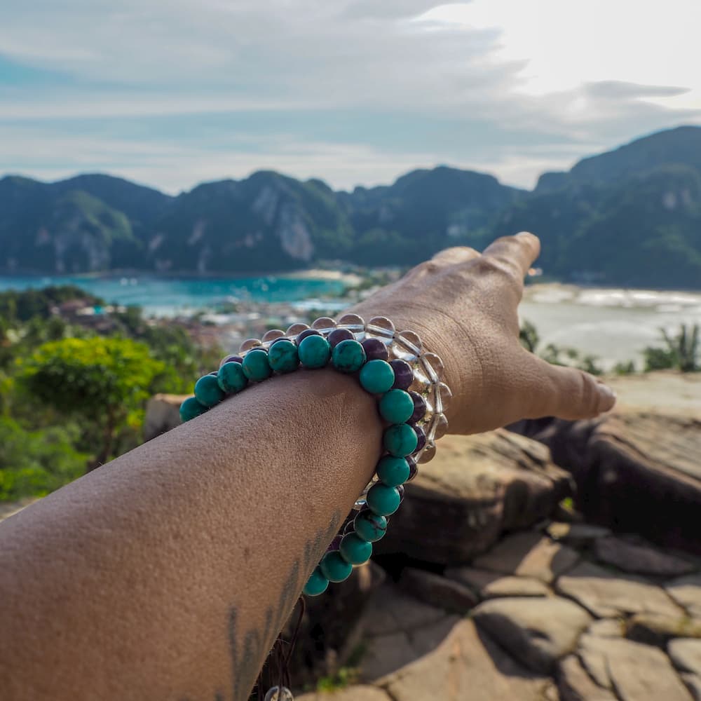 Bracelet Turquoise : apaisement & communication - Image 11