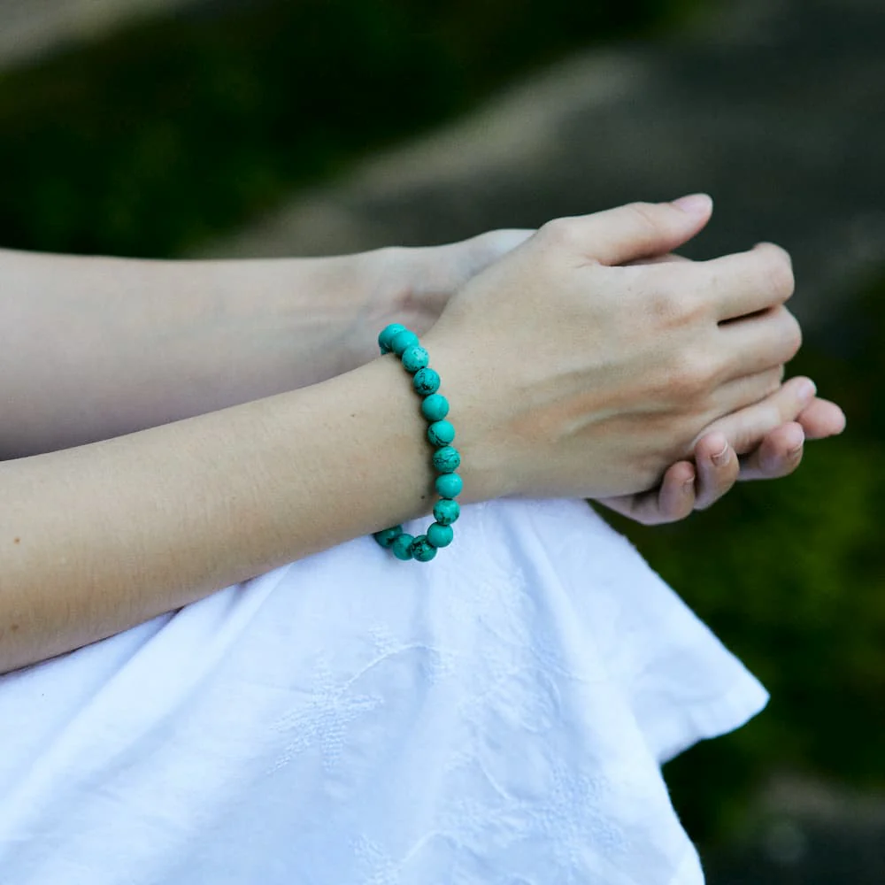Bracelet Turquoise : apaisement & communication - Image 4